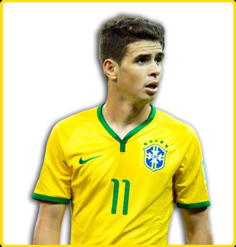 Soccerstarz - Brazil Oscar - Home Kit