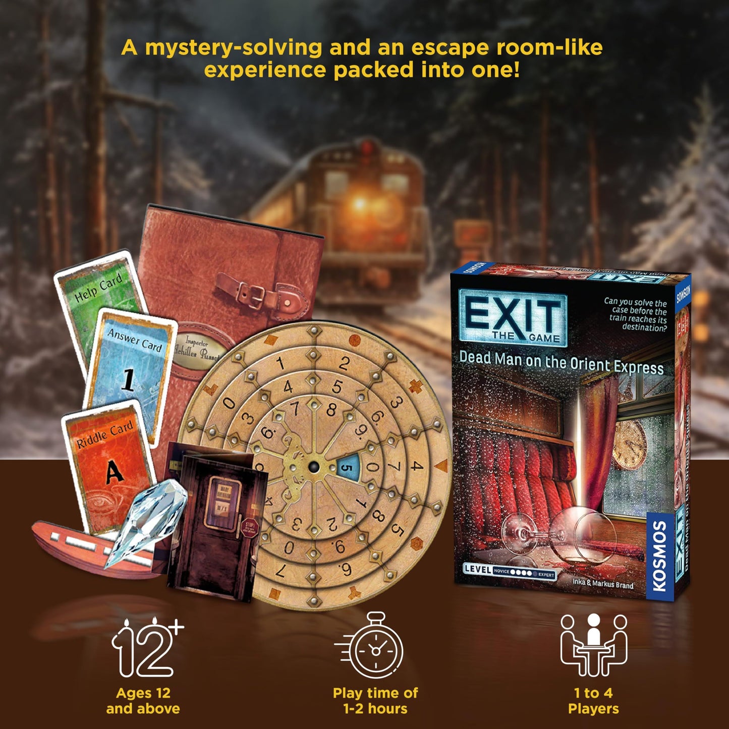 EXiT: The Dead Man on the Orient Express /Boardgames