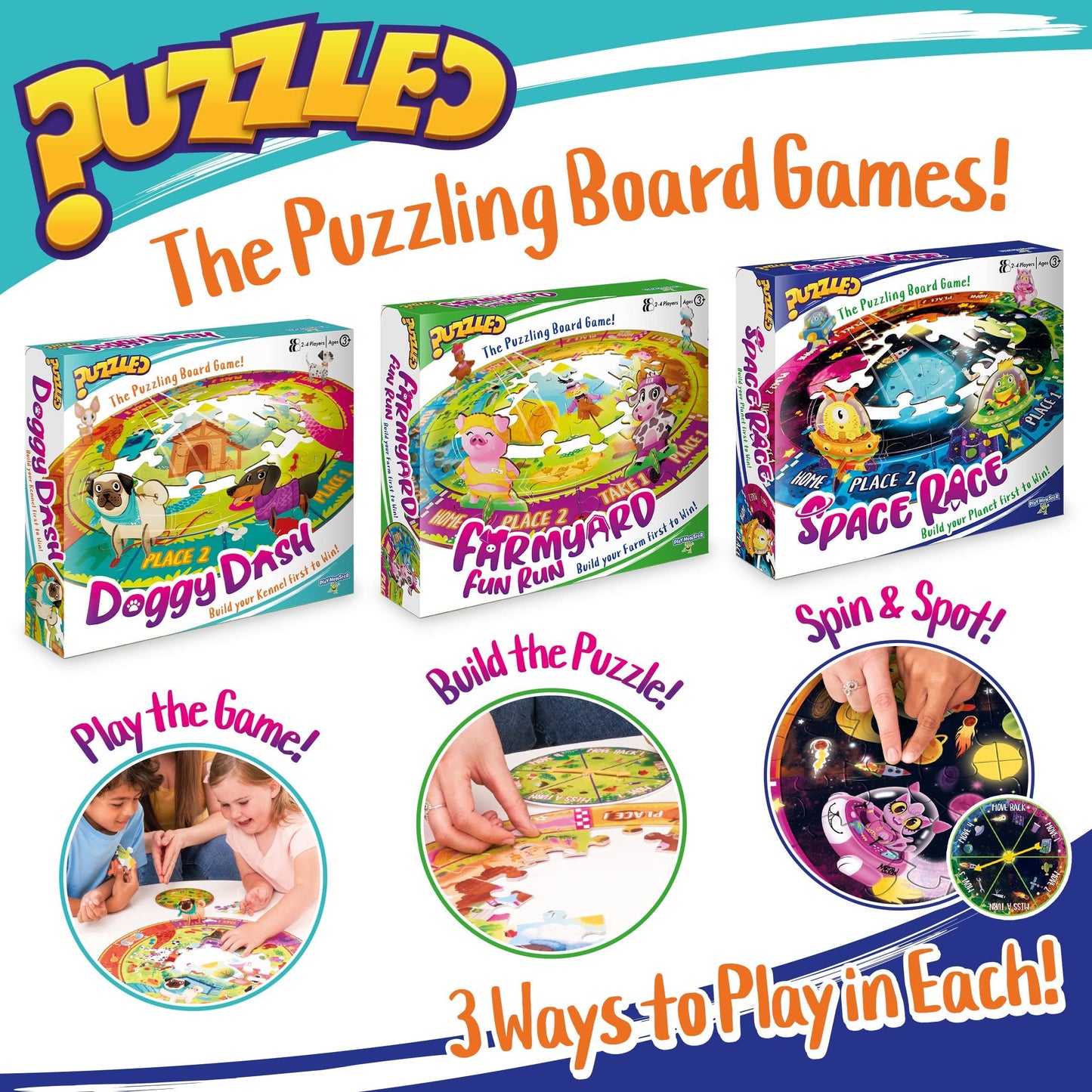 Puzzled - Space Race /Puzzles