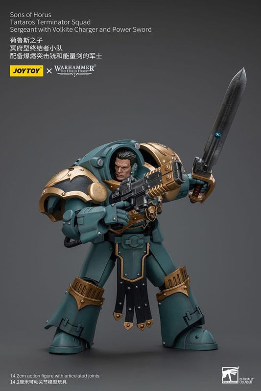 Warhammer Horus Heresy Tartaros Terminator Squad Sergeant Volkite 12cm