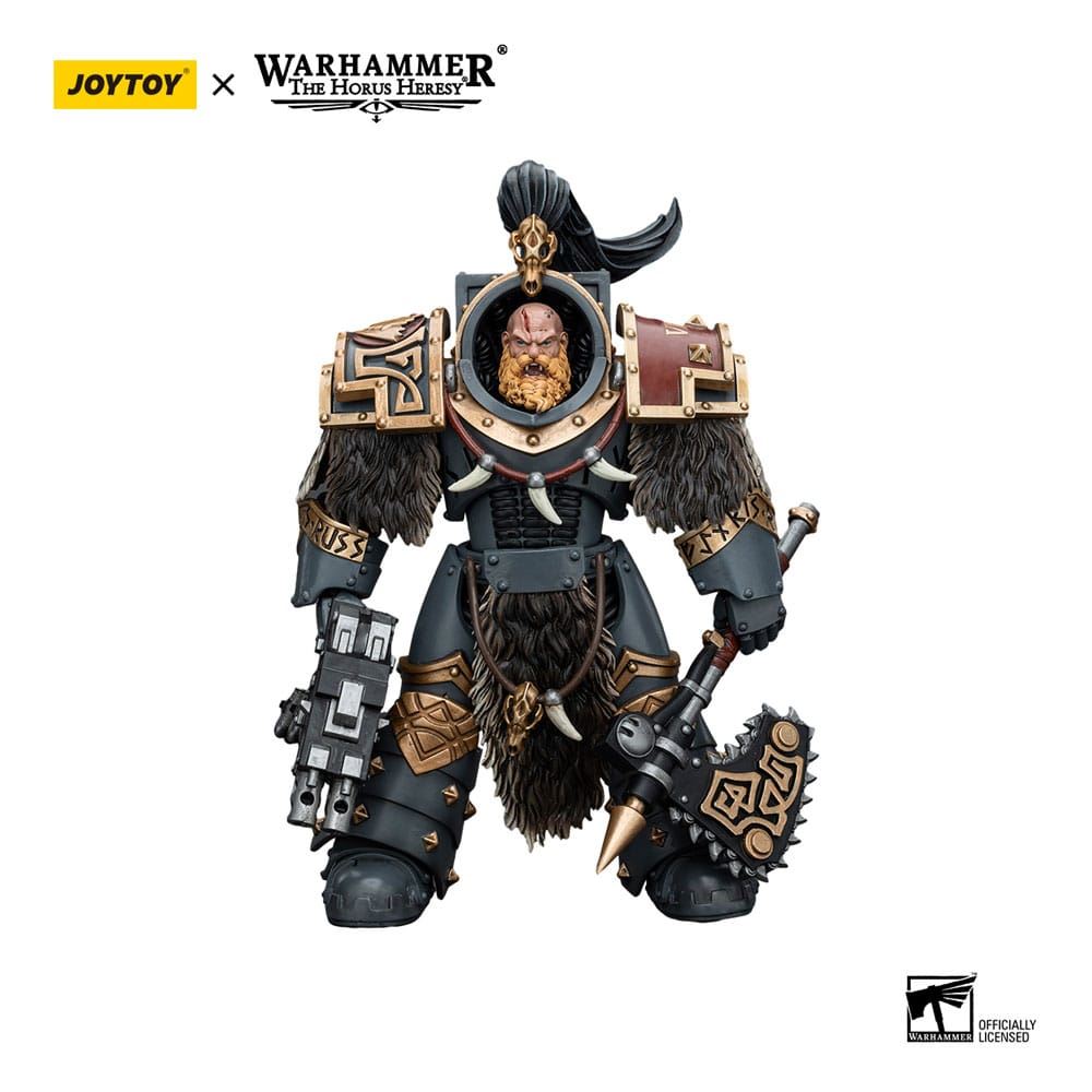 Warhammer The Horus Heresy Action Figure 1/18 Space Wolves Varagyr Wolf Guard Sq