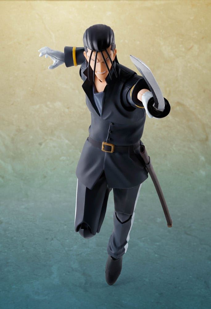 Rurouni Kenshin Meiji Swordsman Romantic Story S.H. Figuarts Hajime Saito 17cm