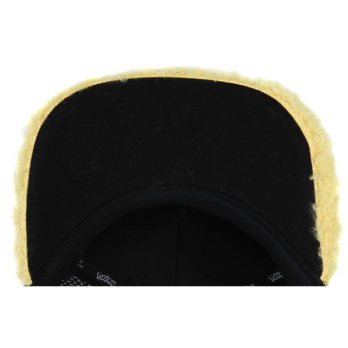 Pokemon Pikachu Wink Snapback PKMN Cap Black