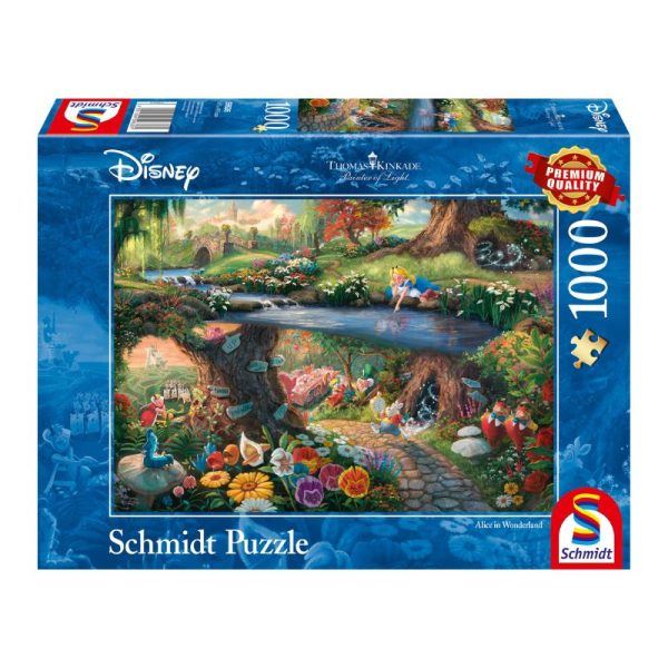 Thomas Kinkade: Disney Alice in Wonderland (1000pc)