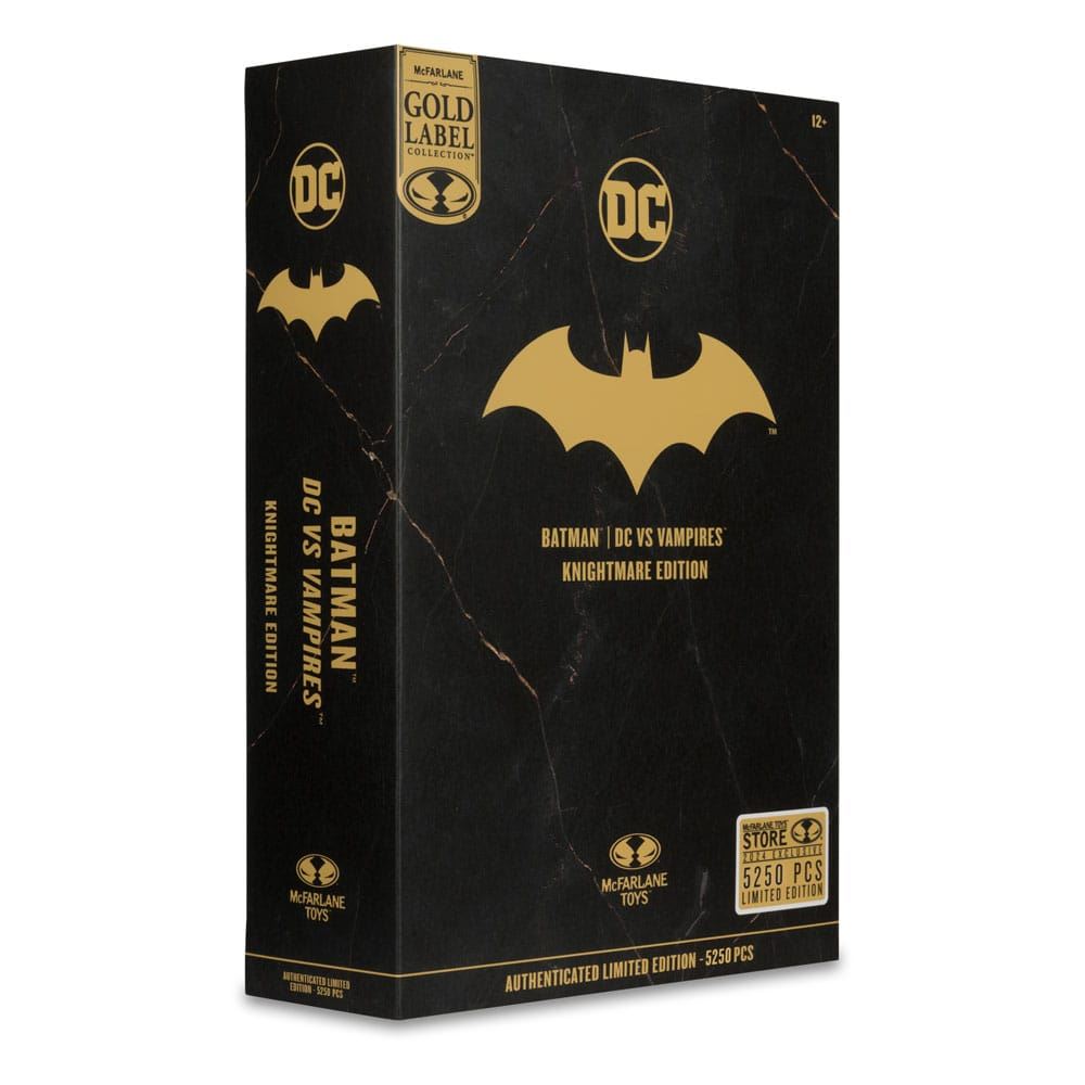DC Multiverse Action Figure Batman (DC vs Vampires) Knightmare Edition (Gold Lab