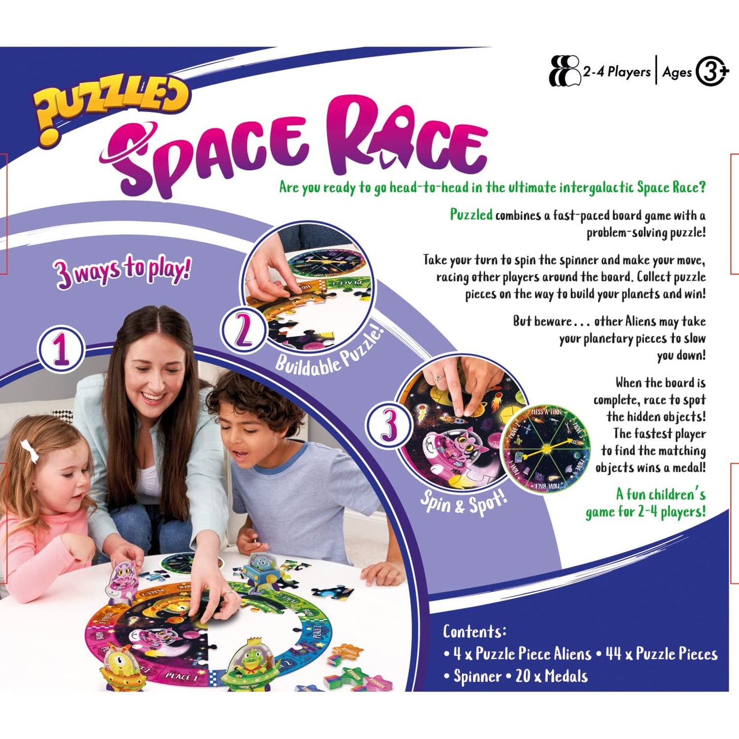 Puzzled - Space Race /Puzzles