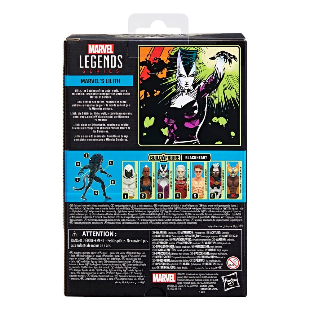 Strange Tales Marvel Legends Action Figure Marvel's Lilith BAF Blackheart 15cm
