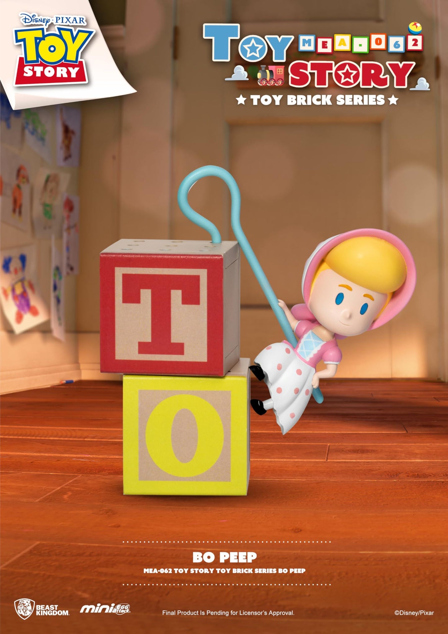 Toy Story Mini Egg Attack Figures 7 cm Brick Series Assortment (8)