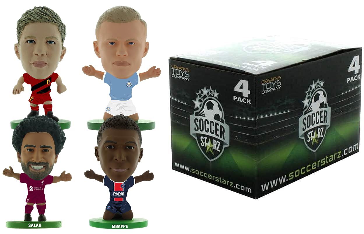 SoccerStarz - NEW Best Players In The World (4 PK) (4 Blisters In A Box)