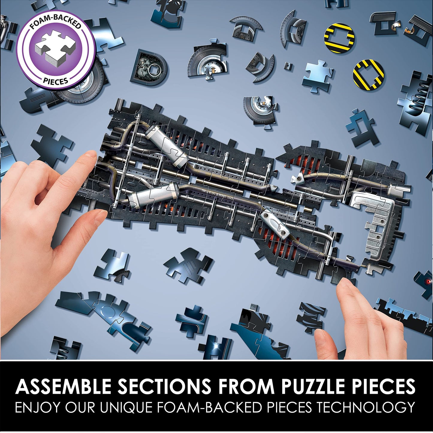 Wrebbit 3D Puzzle - DC Batmobile (255pc) /Puzzle