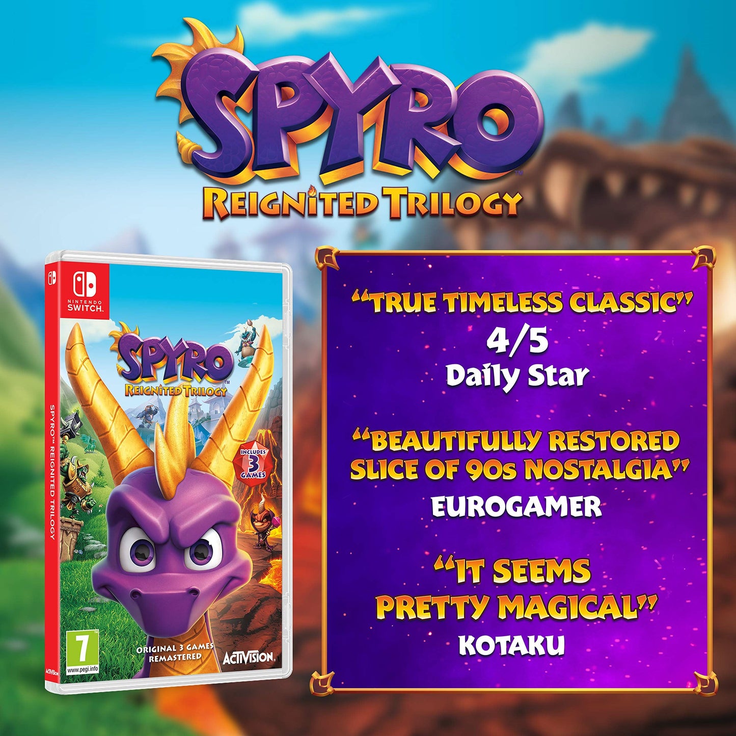 Spyro Reignited Trilogy *New & Sealed*