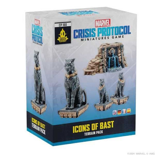Icons Of Bast Terrain Pack: Marvel Crisis Protocol