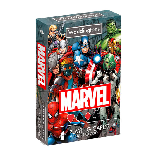 Waddingtons Number 1 Marvel Universe Playing Card Game play w/your favourite sup