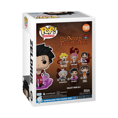 Seven Deadly Sins Pop! Animation Vinyl Figure Zeldris 9 cm