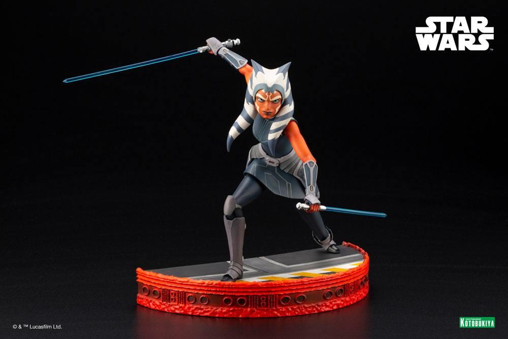 Star Wars The Clone Wars ARTFX Ahsoka Tano Escape from the Clones 24cm