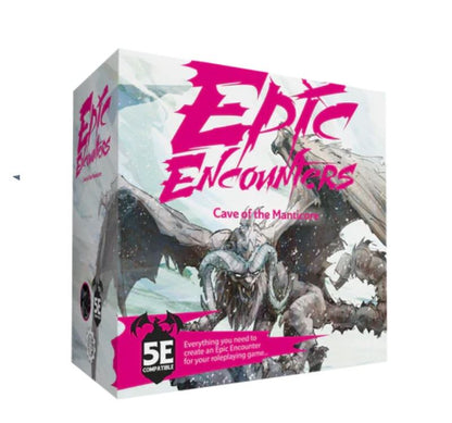 Epic Encounter RPG set :  Cave of the Manticore