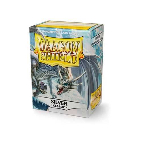UNIT  Dragon Shield Classic - Silver (100 ct. in box)