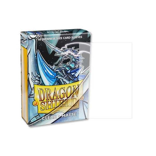 UNIT Dragon Shield Matte Japanese size  - Clear (60 ct. In box)