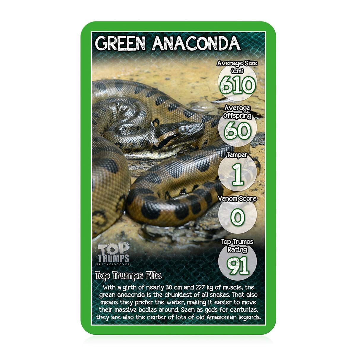 Top Trumps Classics Snakes /Toys
