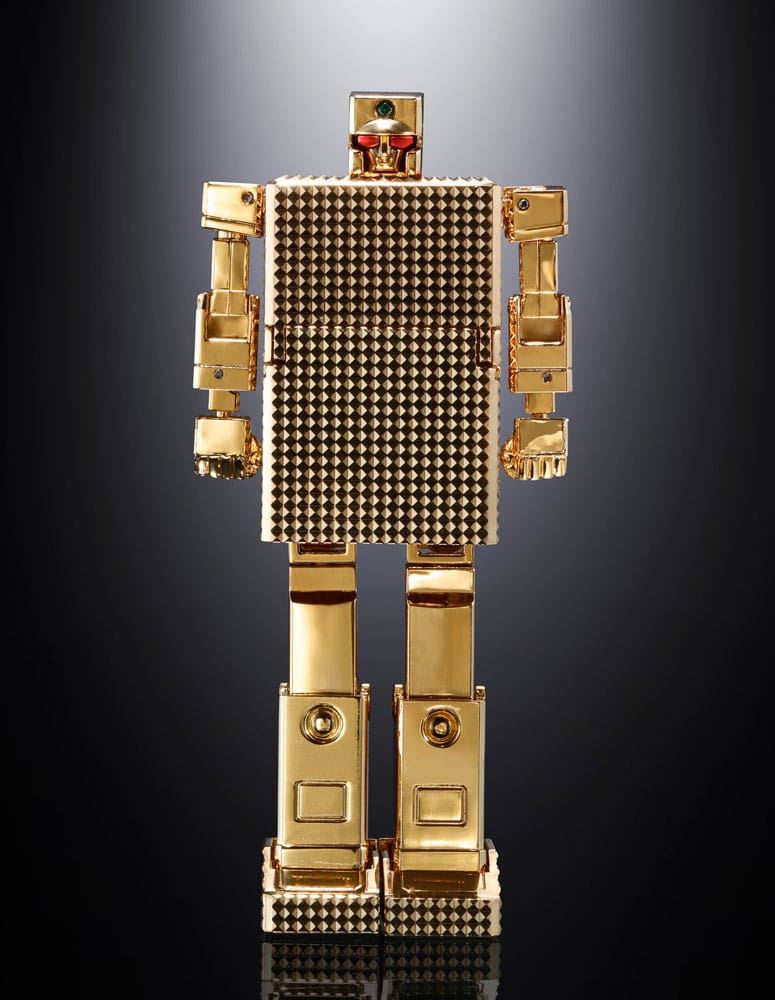Golden Warrior Gold Lightan Soul of Chogokin Diecast Action Figure GX-32SP Gold
