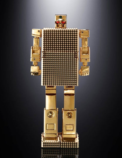 Golden Warrior Gold Lightan Soul of Chogokin Diecast Action Figure GX-32SP Gold
