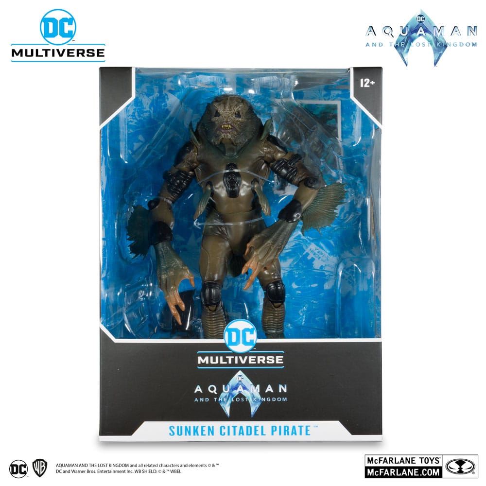 Aquaman & the Lost Kingdom DC Multiverse Megafig Sunken Citadel Pirate 30cm