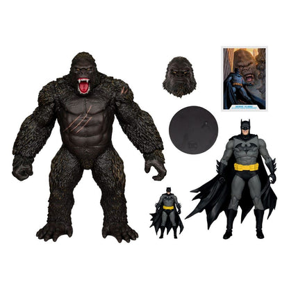 DC Justice League Monsterverse DC Multiverse Action Figures 2-Pack Batman & Kong