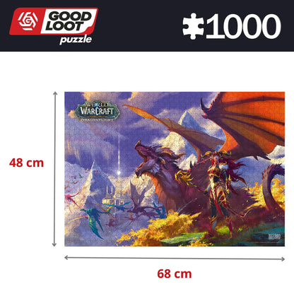 Good Loot Gaming Puzzle World Of Warcraft Dragonflight Alexstrasza 1000pcs Puzzl