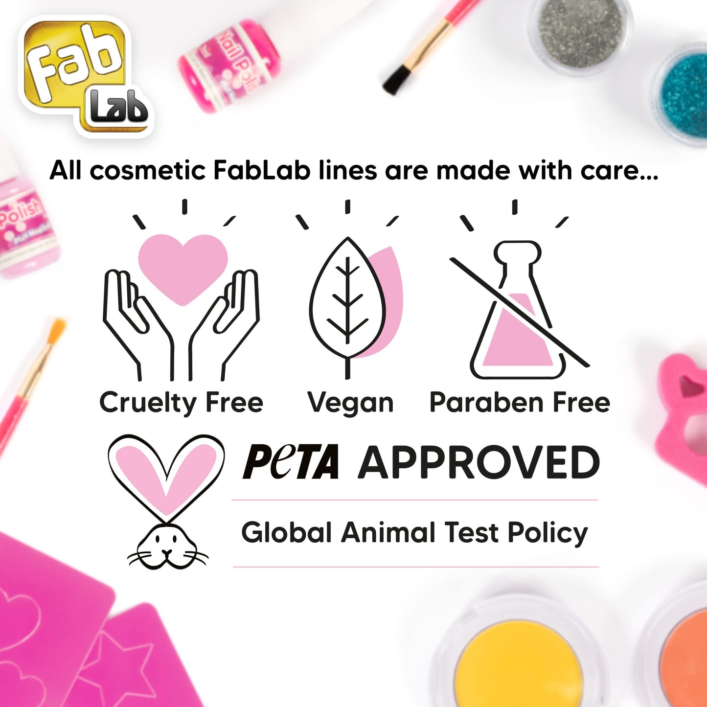 FabLab - Glitter Tattoos Mega Pack /Toys