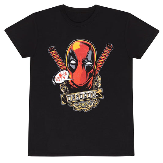 Marvel T-Shirt Deadpool Gangsta Size XL