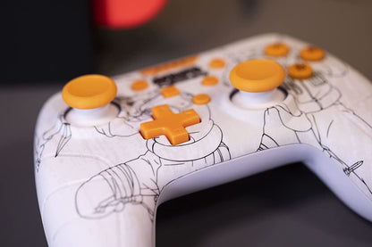 Konix Naruto Switch Wired Controller (White) /Switch