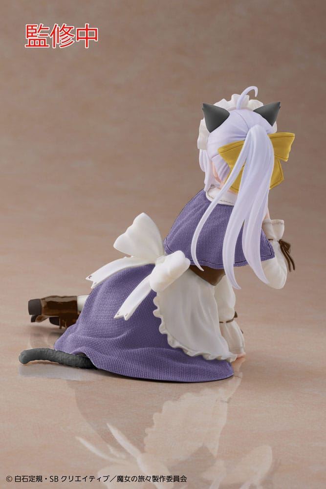 Wandering Witch: The Journey of Elaina PVC Statue Elaina Cat Maid Ver. Renewal E