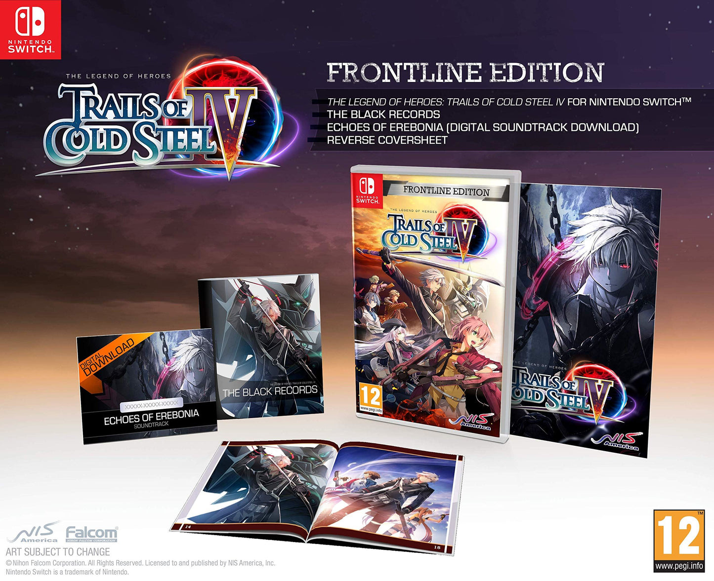 The Legend of Heroes: Trails of Cold Steel IV (Frontline Edition) /Switch