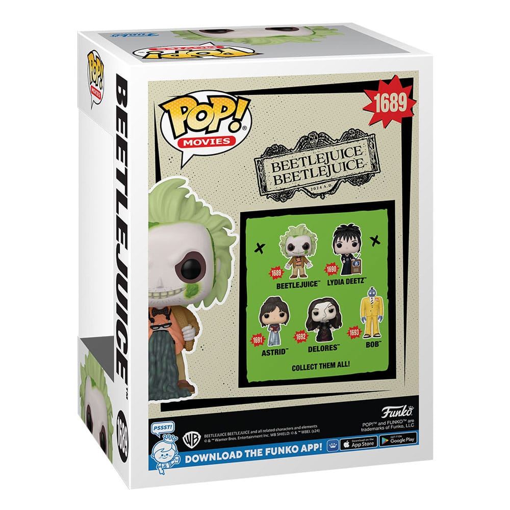 Funko - Movies: BeetleJuice BeetleJuice (BeetleJuice) POP! Vinyl /Figures