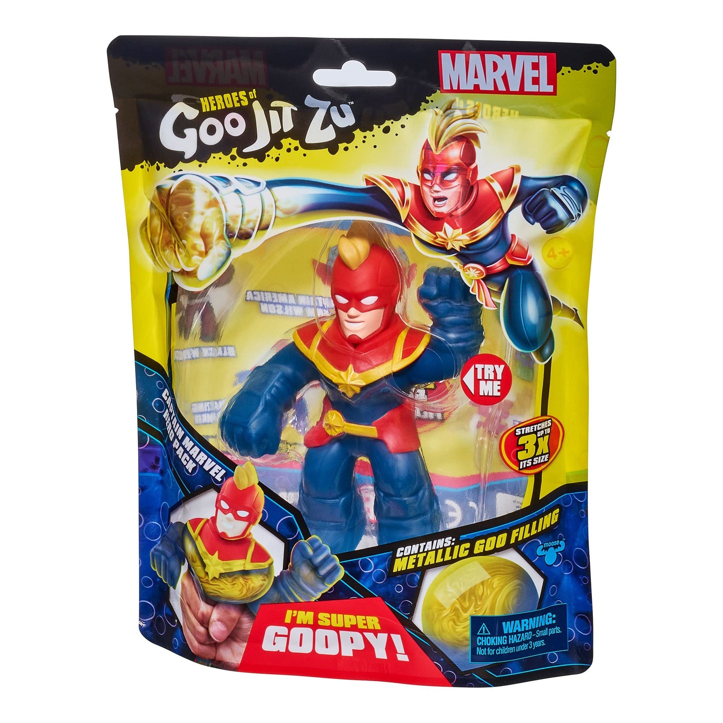 Heroes of Goo Jit Zu - Marvel Super Heroes Captain Marvel /Toys