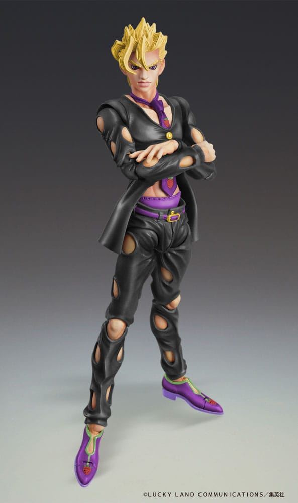 JoJo's Bizarre Adventure Part 5 Golden Wind Chozokado Pannacotta Fugo Black 15cm