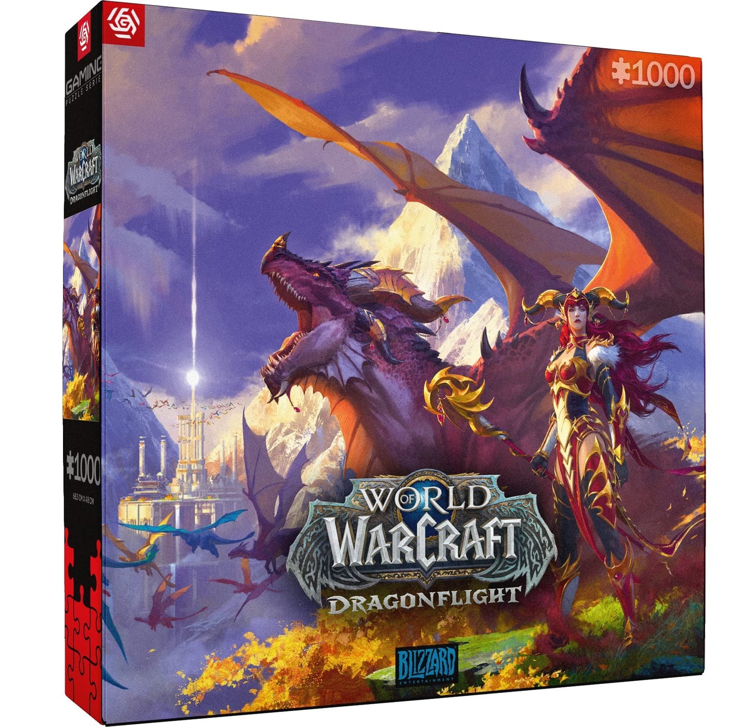 Good Loot Gaming Puzzle World Of Warcraft Dragonflight Alexstrasza 1000pcs Puzzl