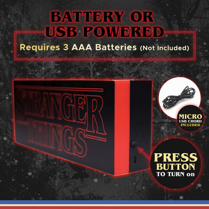 Stranger Things: Logo Light