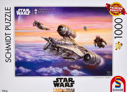 Schmidt - Thomas Kinkade: Disney Star Wars The Mandalorian - The Escort (1000pc)