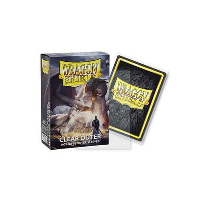 UNIT Dragon Shield Clear Outer Sleeves - Matte Standard Size (100)