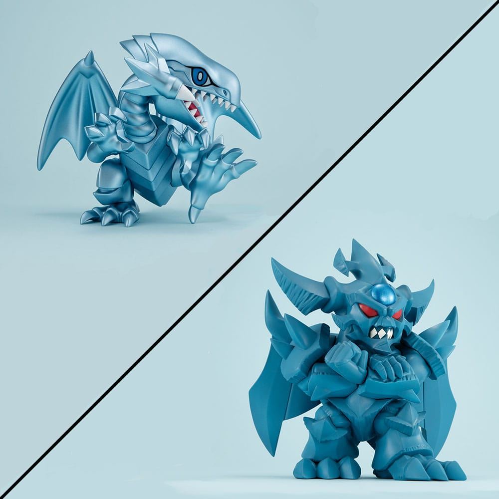 Yu-Gi-Oh! Duel Monsters Megatoon PVC Statue Blue Eyes White Dragon & Obelisk the