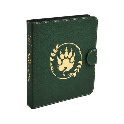 Dragon Shield Spell Codex Portfolio - Forest Green