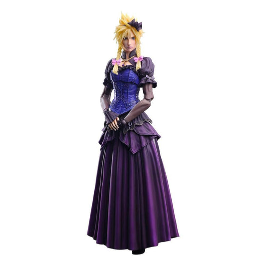 Final Fantasy VII Remake Play Arts Kai Action Figure Cloud Strife Dress Ver. 28