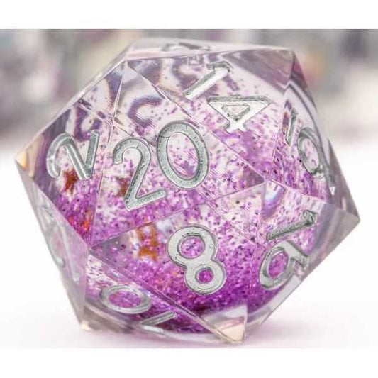 Sorcerous Swirl: Individual d20 Elixir Liquid Core Dice