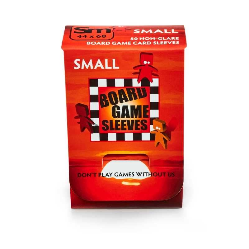 UNIT Board Game Sleeves Non Glare- Small (fits cards of 44x68mm)