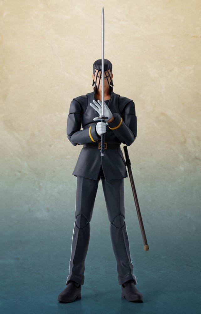 Rurouni Kenshin Meiji Swordsman Romantic Story S.H. Figuarts Hajime Saito 17cm