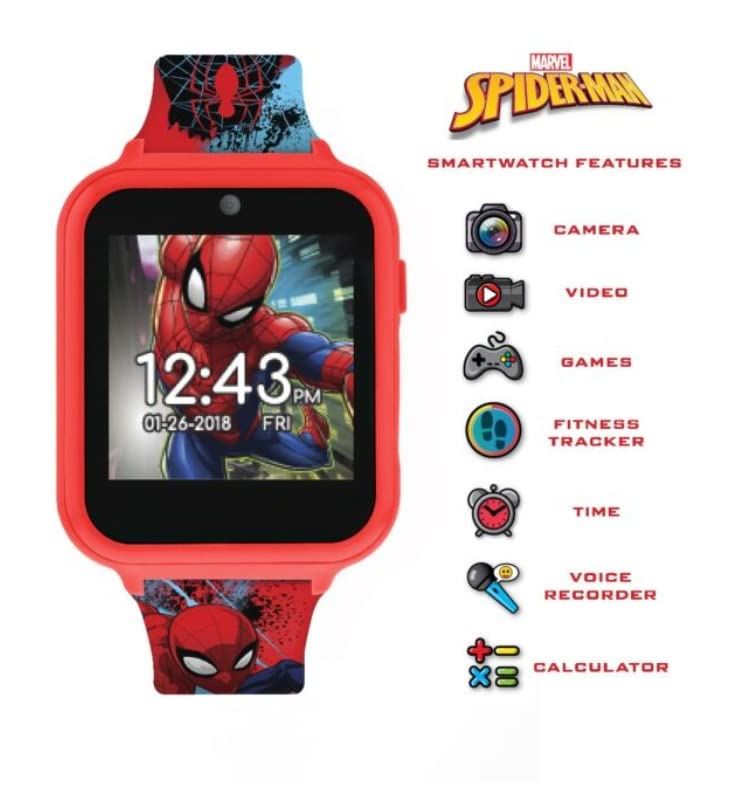 Peers Hardy - Disney Marvel Spiderman Multicoloured Silicon Strap Watch andise