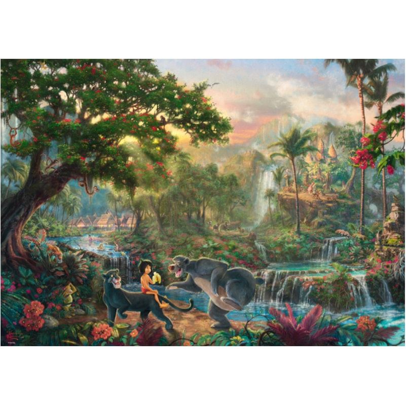 Thomas Kinkade: Disney The Jungle Book (1000pc)