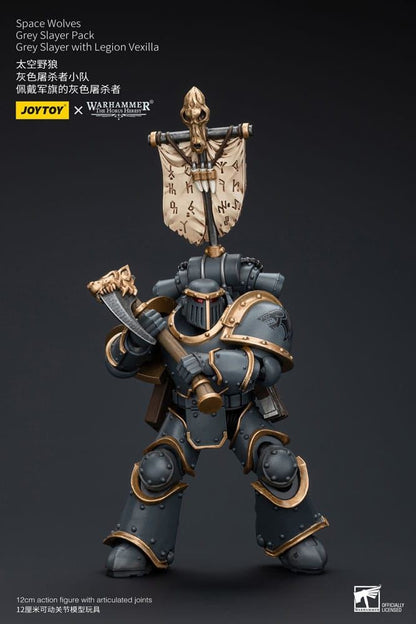 Warhammer The Horus Heresy Action Figure 1/18 Space Wolves Grey Slayer Pack Grey