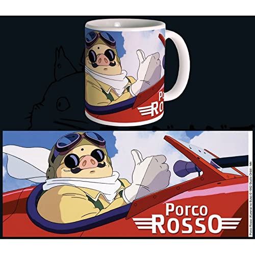 Studio Ghibli Semic SMUGGH06 3760226376767 Porco Rosso Mug, 34 cl